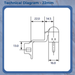Challenger Eurogroove Flag Door Hinge – Adjustable uPVC Replacement Hinge