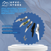uPVC Universal Window Handle Cranked Double Glazing Locking Espag Replacement