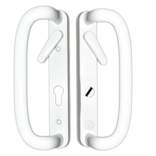 UPVC Door Handle Mila Prosecure 92PZ Sprung Double Glazing Pair Set Patio PAS24