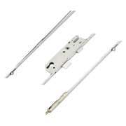 GU Europa Lift Lever Multipoint Door Lock – Latch, Deadbolt, 2 Rollers, Bottom Shootbolt