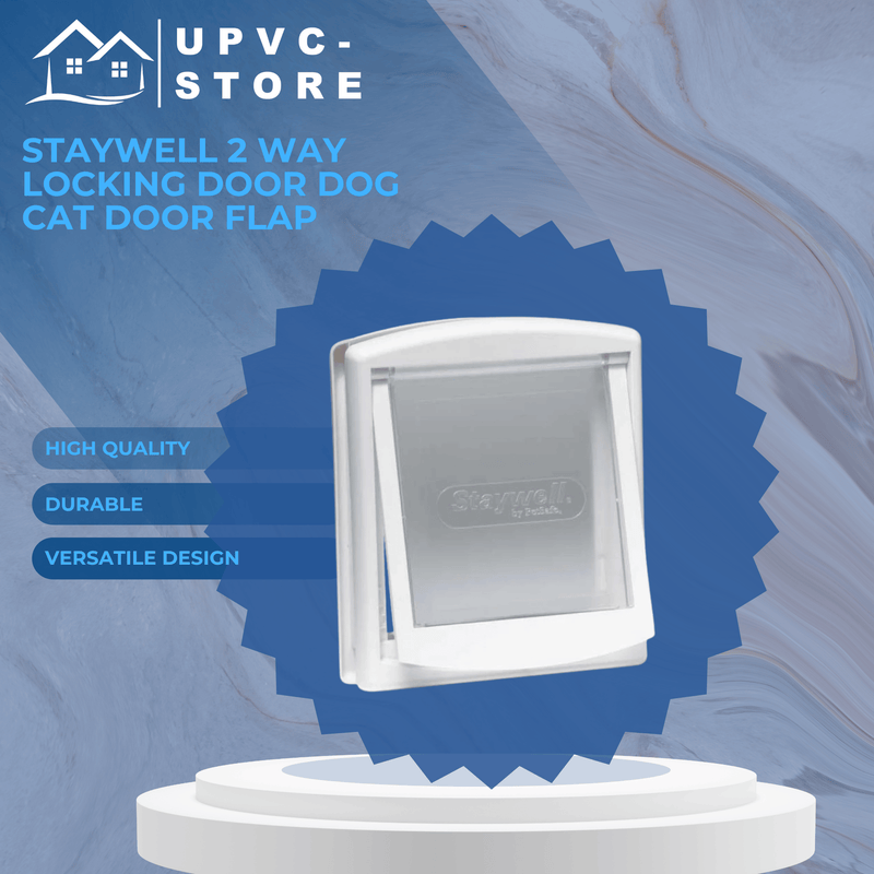 Staywell 2 Way Locking Door Dog Cat Door Flap