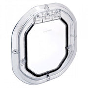 Pet Tek Large Glass Fitting Dog Door Flap Clear And White Available