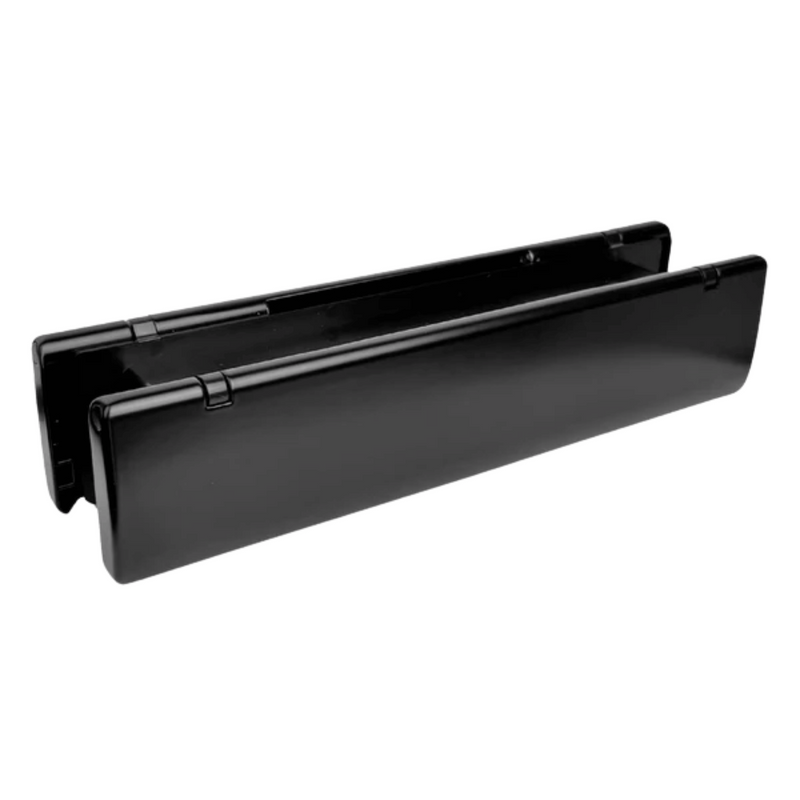 UPVC 12 Inch Heavy Duty Letterbox – Fits 40-80mm Door Thickness, Durable & Secure Mail Slot