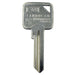 Security Key 6 pin key blanks 1 Star ES Grade 6 1600C60