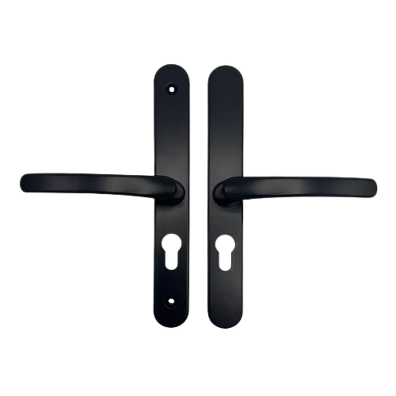 uPVC Multipoint Door Handles – Sprung Lever/Lever, 92mm PZ, 200mm Screw Centres
