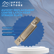 Avocet Replacement Centre Latch Keep Striker Plate For Upvc Door Lock Keep