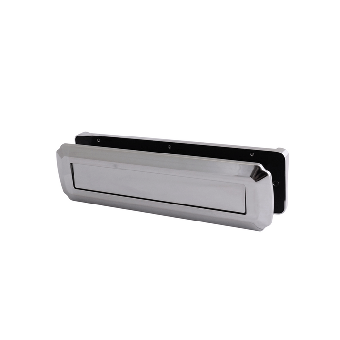 Heritage Style Letterplate – Fits Doors 42mm to 80mm Thick - Traditional Door Mail Slot for Timber, Composite & uPVC Doors