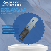 Mila Coldseal Latch Only Replacement uPVC Gear Box Door Lock Centre Case 35mm