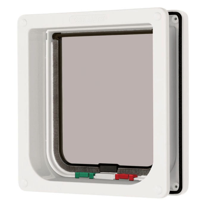 Cat Mate 4-Way Locking Cat Flap by Pet Mate – Secure & Easy Pet Door