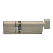 Mila BKS 3 Star Anti Snap Euro Cylinder Door Lock Nickel 60T/40 Thumb Turn