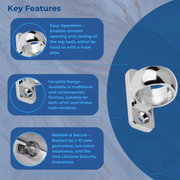 uPVC Pole Rings – Durable & Secure Fitting