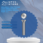Millenco Multipoint Lock Repair Euro Hole Screw Repair Part x 2