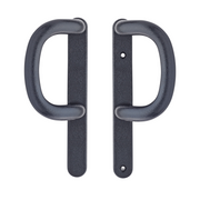 Pembroke Sliding Patio Door Dummy Handle for uPVC, Timber & Aluminium Doors Reversible D shaped