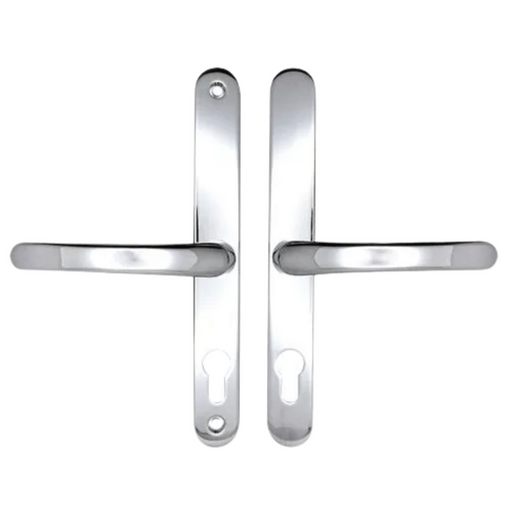 UPVC Lever Lever uPVC Door Handles – 68mm PZ, Sprung with 215mm Screw Fixing Centres for Multipoint Locks