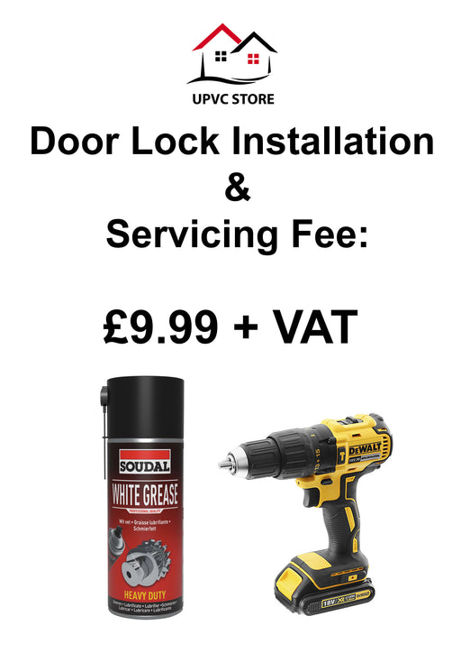 Lock repair and service charge
