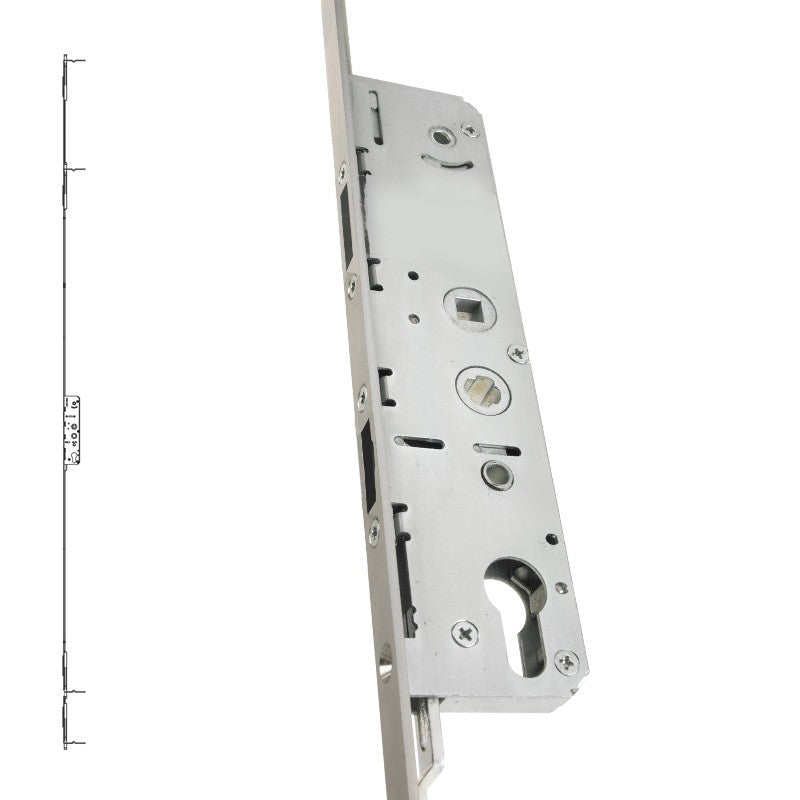 Avantis Slave Door Lock 550 Series 35mm Backset 16mm Faceplate