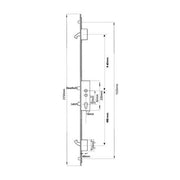 Avantis Latch Deadbolt 2 Hooks 2 Rollers Double Spindle