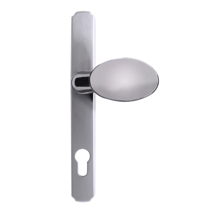 Heritage Inline Lever Pad Door Handle – Sprung Handle for uPVC, Timber & Composite Doors