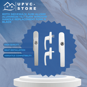 Roto Siegenia Si Aubi Alu500 Aluminium Tilt Turn Window Handle Replacement Fork & Blade