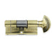 35/35 Thumb turn Brass UAP Kinetica TS007 3 Star Diamond Standard Anti Snap Euro Cylinder