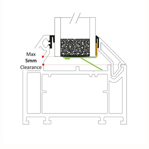 GT Snap-Lok Glass Retention Device - 10 Pieces