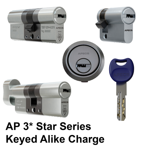 APECS AP 3* Star Series Keyed Alike Charge