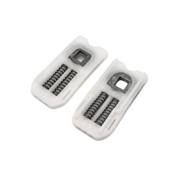 Lever Lever uPVC Multipoint Door Handles – 48mm PZ Centres – Sprung Mechanism – 160mm Fixing Screw Centres