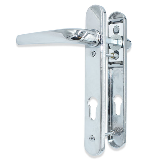 UPVC Door Handle Trojan Sparta 92PZ Sprung Double Lever Pad Set Patio PVC