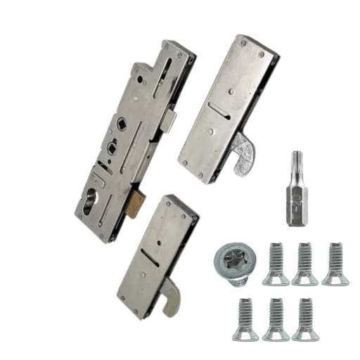 Fullex Crimebeater Multipoint Door Lock Refurbishment Kit – 2 Hooks – Double Spindle Version 35mm or  45mm Backset