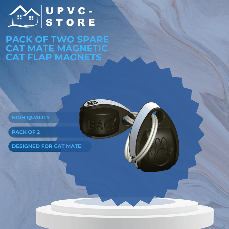 Pack Of Two Spare Cat Mate Magnetic Cat Flap Magnets