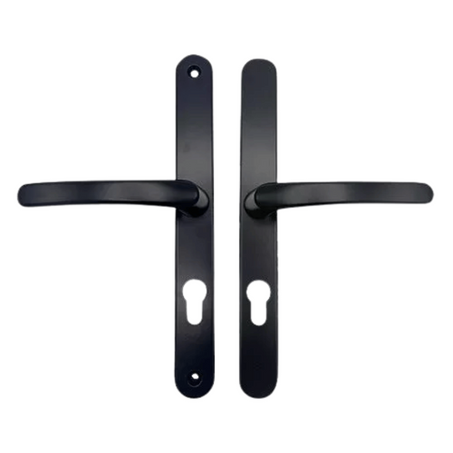 Sprung Lever/Lever uPVC Door Handles – 70mm PZ – 240mm Screw Centres – Multipoint Lock Compatible