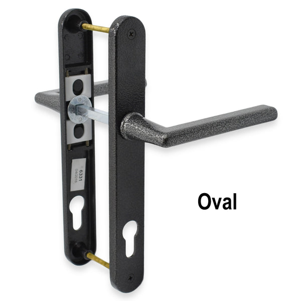 UPVC Door Handle Mila Prostyle 92mm 92PZ 210mm Fixings Double Glazing Pair 240