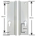Universal Inline Patio Door Handles 282mm Screw Fix