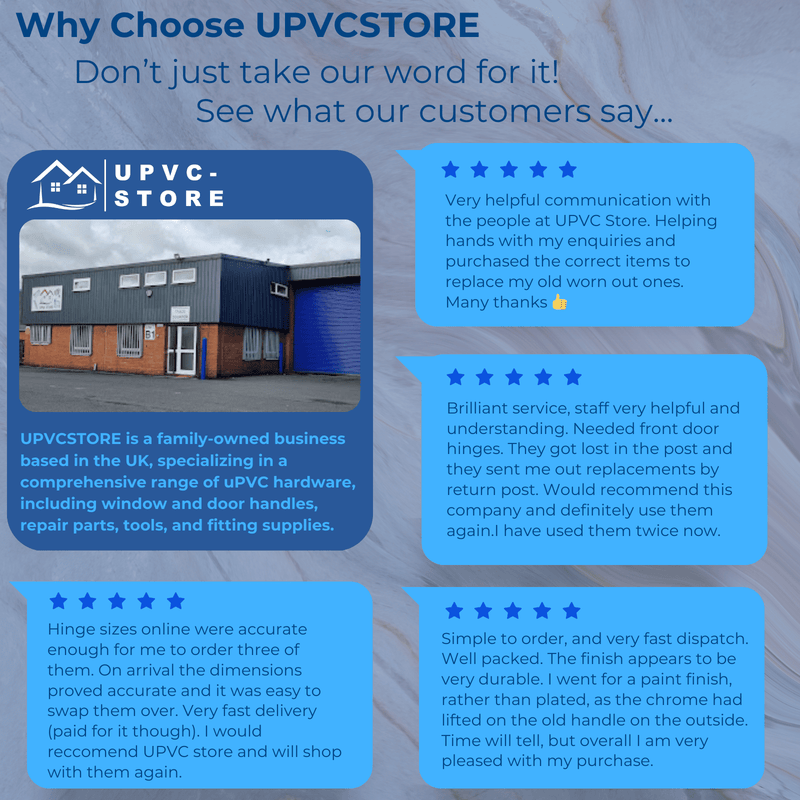 Overnight Lock Lift Lever Mechanism with 16mm Faceplate 30mm, 35mm, 45mm Kits