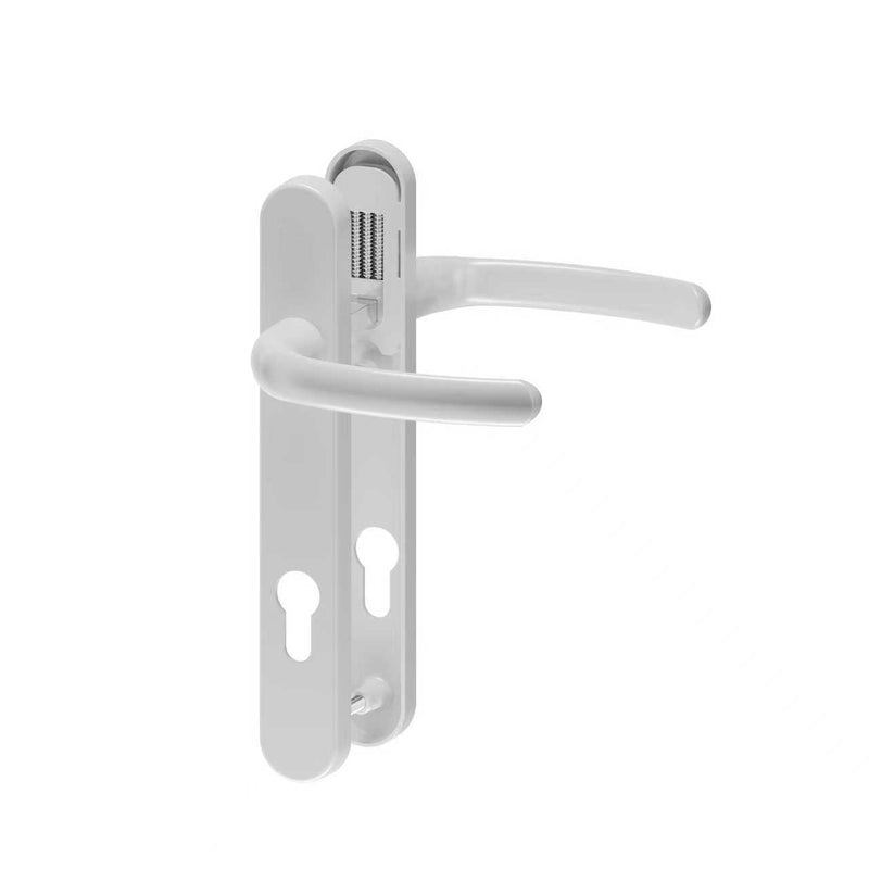Direkt uPVC Door Handle 122mm Screw Centres 92PZ Sprung