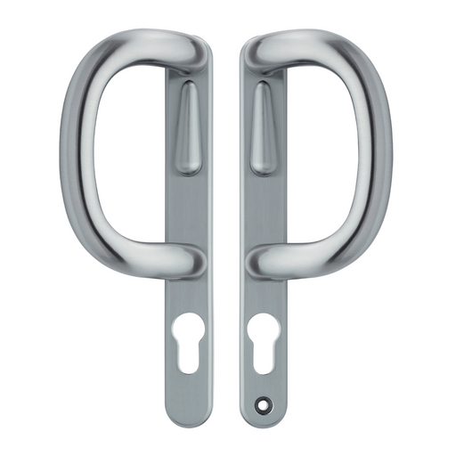 Pembroke Sliding Patio Locking Door Handle for uPVC, Timber & Aluminium Doors Reversible D shaped