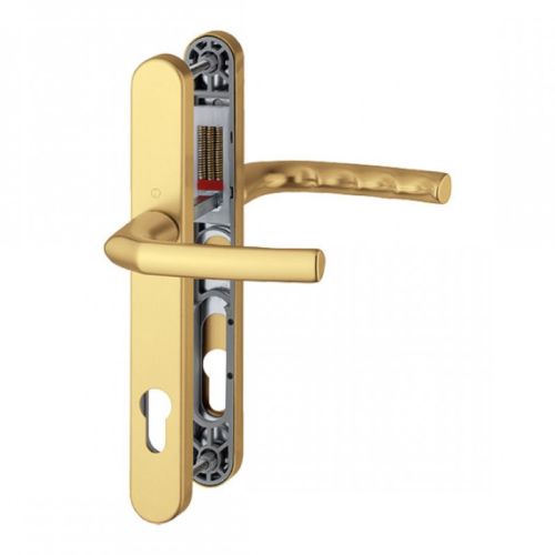 UPVC Door Handle Hoppe Birmingham Sprung 92mm PZ Double Glazing
