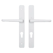 Hoppe Frankfurt Lever Lever UPVC Multipoint Door Handles - 70mm PZ Unsprung 200mm Screw Centres