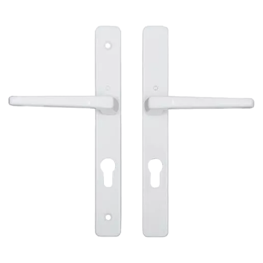  Hoppe Frankfurt Lever Lever UPVC Multipoint Door Handles - 70mm PZ Unsprung 200mm Screw Centres