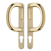 Pembroke Sliding Patio Locking Door Handle for uPVC, Timber & Aluminium Doors Reversible D shaped