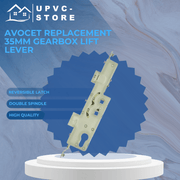 Avocet Replacement 35mm Backset Multipoint Gearbox - Lift Lever Double Spindle 92 pz / 62 pz