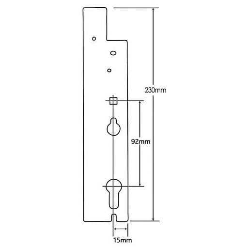Fullex XL Passive Genuine Multipoint Gearbox - Lift Lever