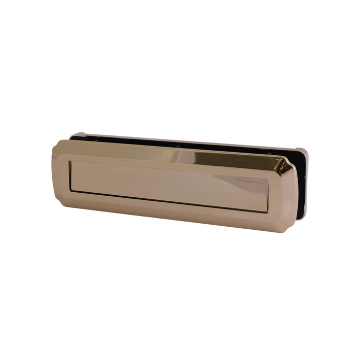 Heritage Style Letterplate – Fits Doors 42mm to 80mm Thick - Traditional Door Mail Slot for Timber, Composite & uPVC Doors