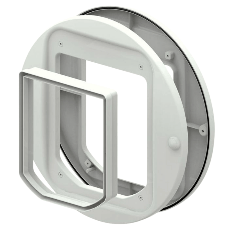 Cat Flap Adapter Kit for Glass Doors & Metal Panels