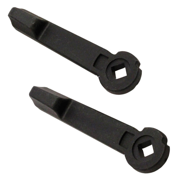 1 Pair Of Replacement Patio Door Handle Lever Set 7mm To Suit Schlegel Handles