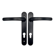 White Avocet Roto Door Handle 92pz 163mm Screw Fix Retro Replace Match