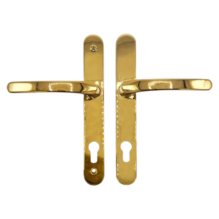 TSS 92mm PZ Lever Lever uPVC Door Handles – Sprung – 200mm Fixing Centres – for Multipoint Locks