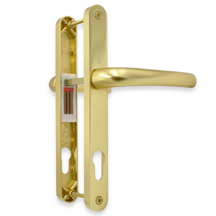 Pair Hoppe Birmingham 92mm Lever Upvc Door Handles 215mm Screw Centres