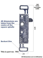 Kenrick uPVC Window Lock Sentrilock Espag Rod Gear Box Double Glazing Windows