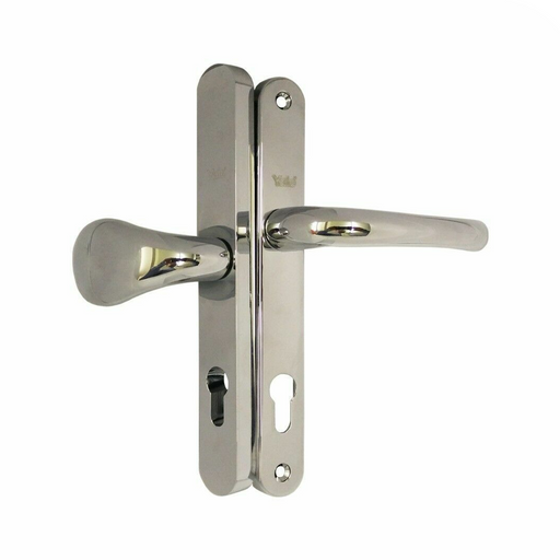 Yale Asgard Upvc Door Lock High Security Lever Pad Handles 70/92mm Chrome 245/215mm